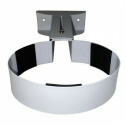 ‌Bubbelbuis Wandklem Wit 10 cm